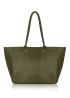 CPW | Wimbledon Khaki Leather Tote Bag