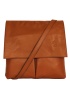 CPW | Tan Leather X-Body Bag