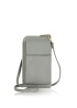 CPW | Pale Grey Crossbody Leather Purse