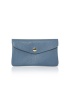 CPW | Larger Purse Blue Leather