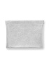 CPW | York Silver Leather Clutch Pouch