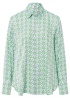 Just White | Flower Print Shirt