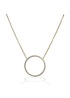 Zelly | Diamante Circle Necklace