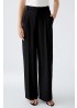Oui | Wide Leg Black Trousers