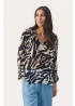 Part Two | Elsia Blouse Navy Print