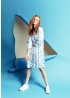 Just White | Abstract Dress