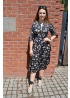 Maison Scotch | Printed Stain Midi Dress