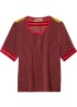 Maison Scotch | Sporty Printed Top