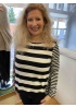 Oui | Spots & Stripes Jumper