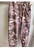 Lulu | Pink Camouflage Trousers