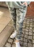 Lulu | Khaki Camouflage Trousers