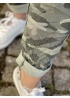 Lulu | Khaki Camouflage Trousers