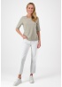 Just White | Lined T-Shirt
