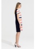 Vilagallo | Magda Fluor Stripe Dress