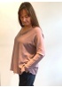 Lulu | Pink V-Neck Jumper