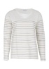 Fransa | Altego Striped Top