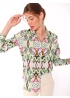 Vilagallo | Gaby Shirt Ikat Watercolour