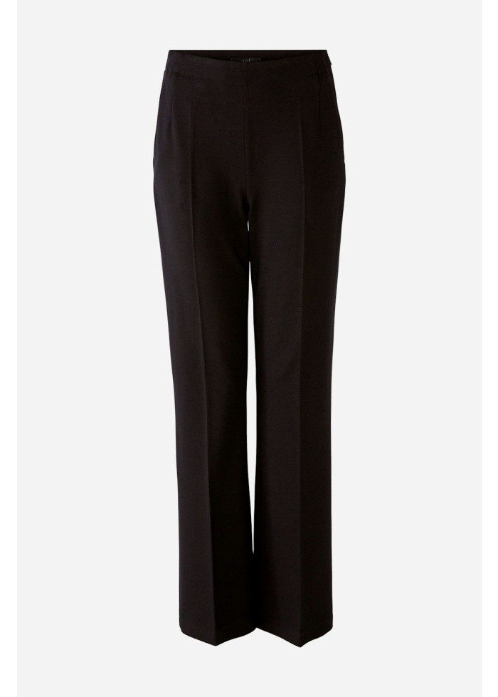 Oui | Wide Leg Trousers Black