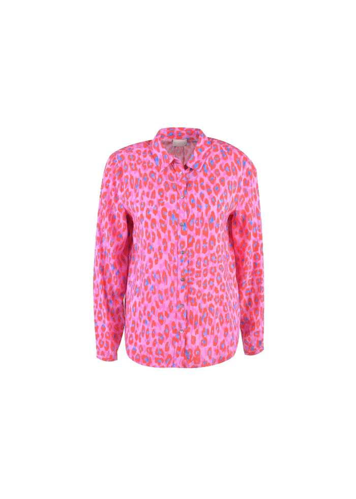 Milano | Abstract Leopard Blouse