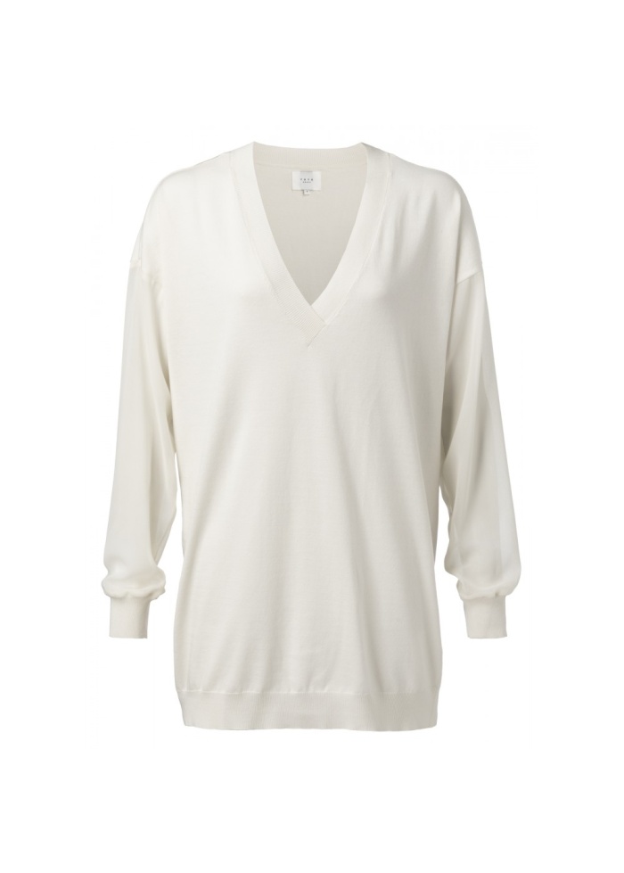 Yaya | Deep V-Neck Sweater