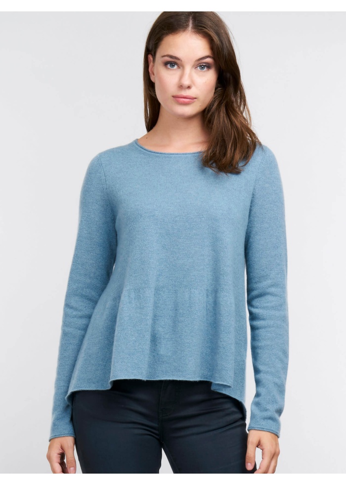 Repeat | Cashmere Peplum Sweater