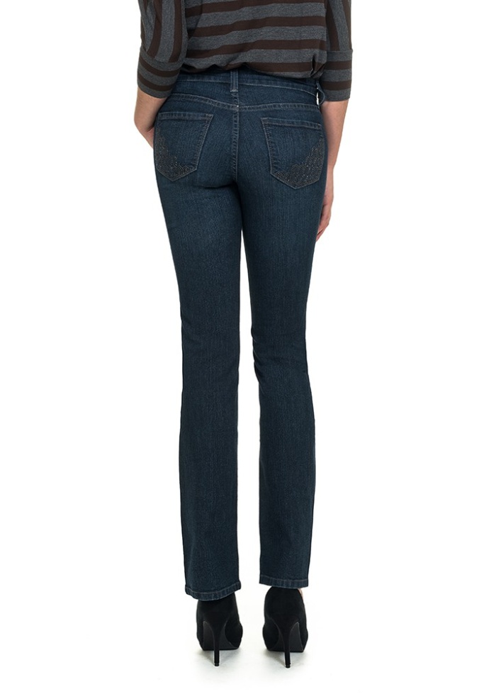 NYDJ | Straight Jeans with Sparkle pocket