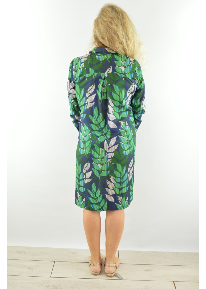 Milano | Leaf Print Dress
