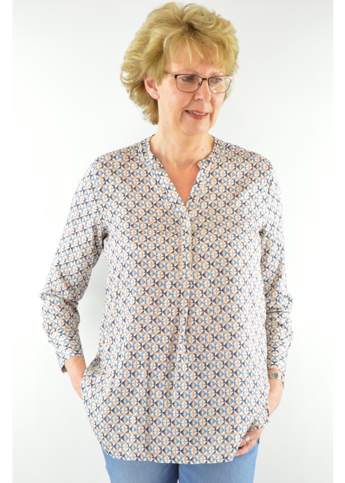 Milano | Geometric Blouse