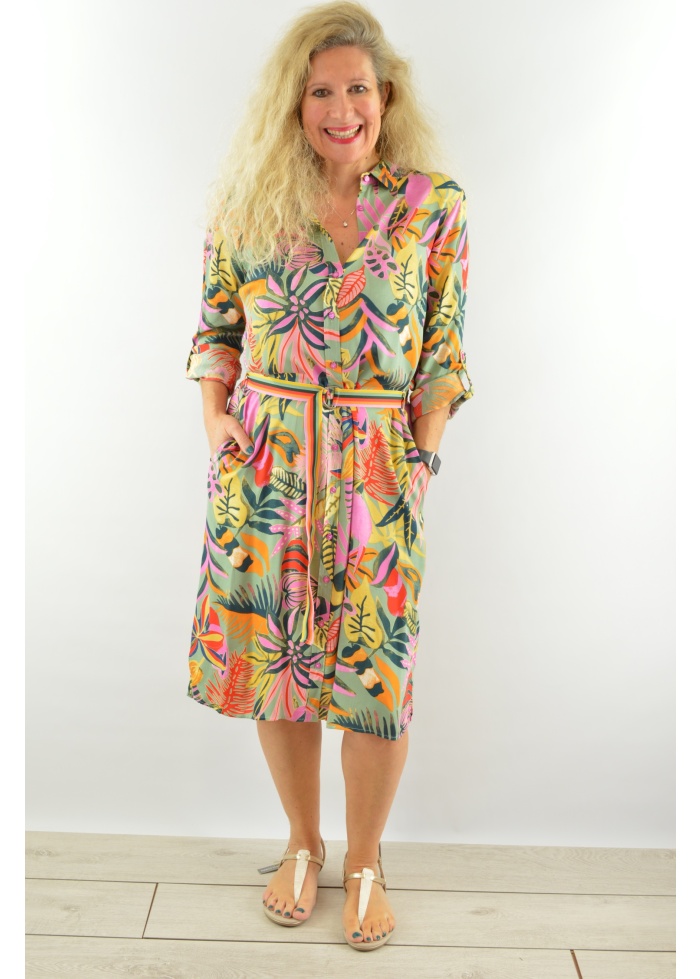 Milano | Jungle Print Dress