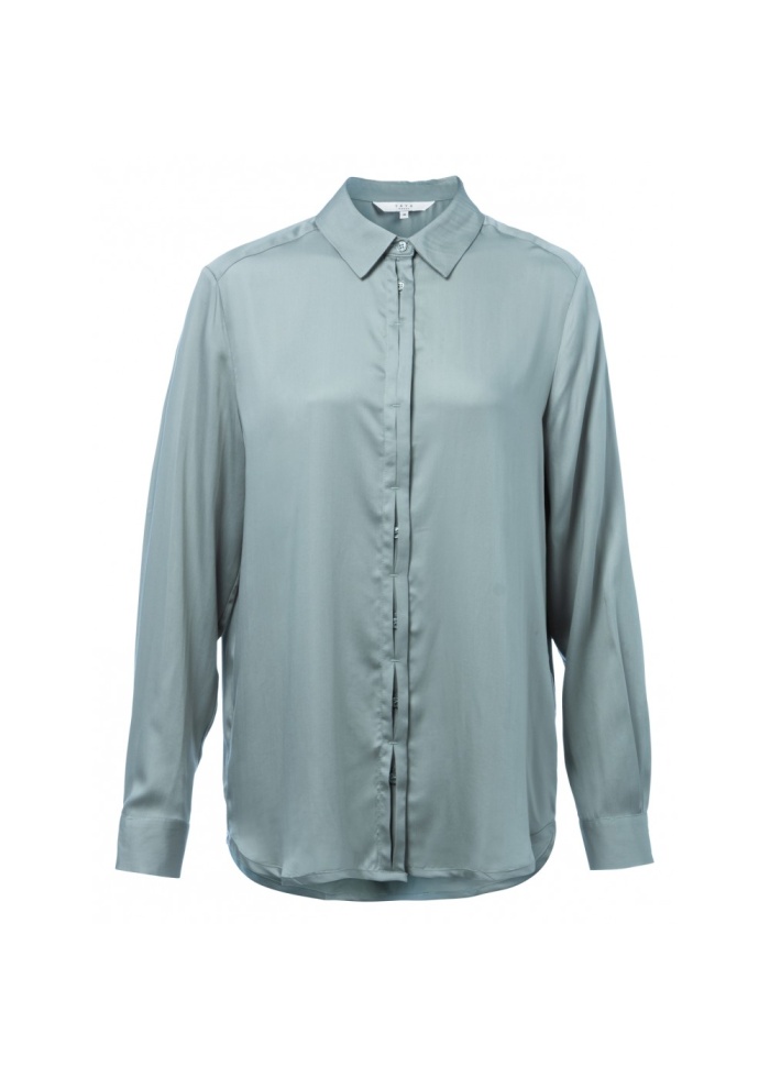 Yaya | Concealed Button Shirt
