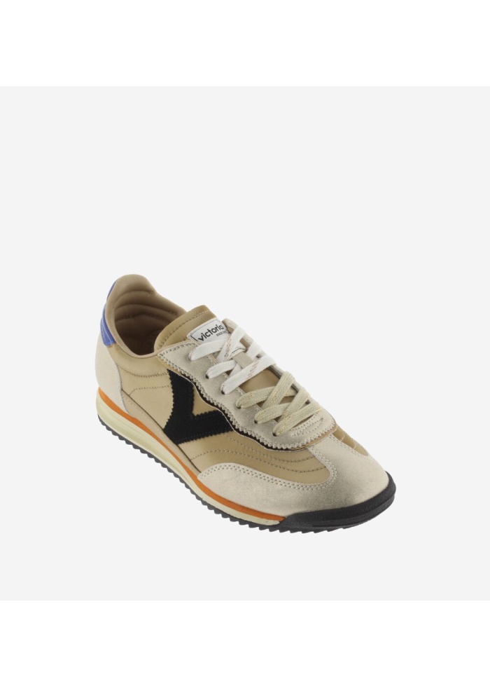 Victoria | Saturno Metallic Trainers