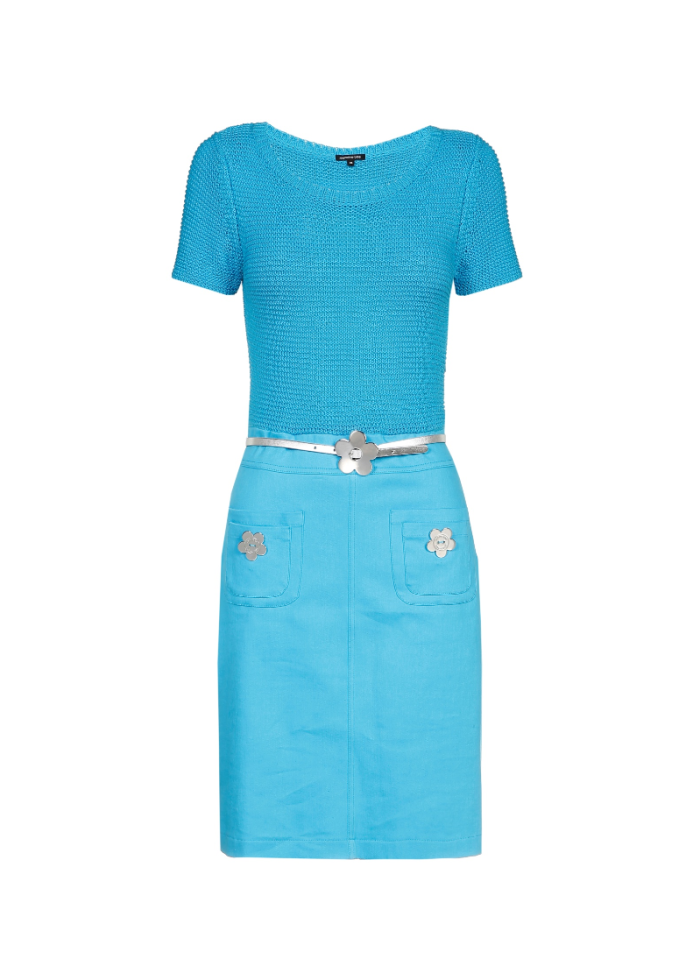 CarolineBiss | Knit Top Dress