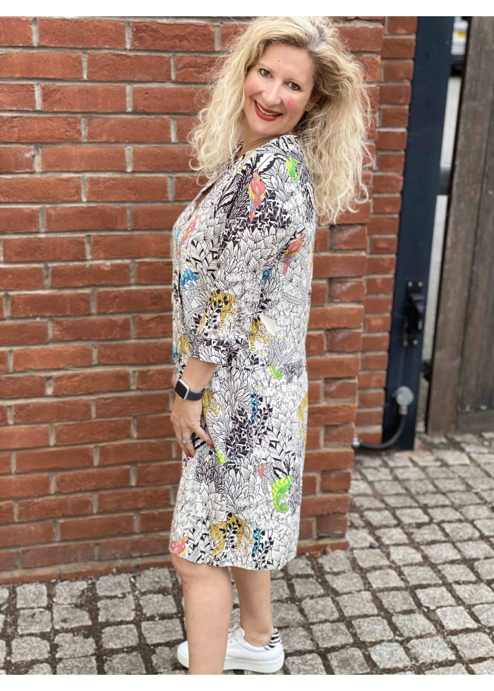 Milano | Print Tiered Dress