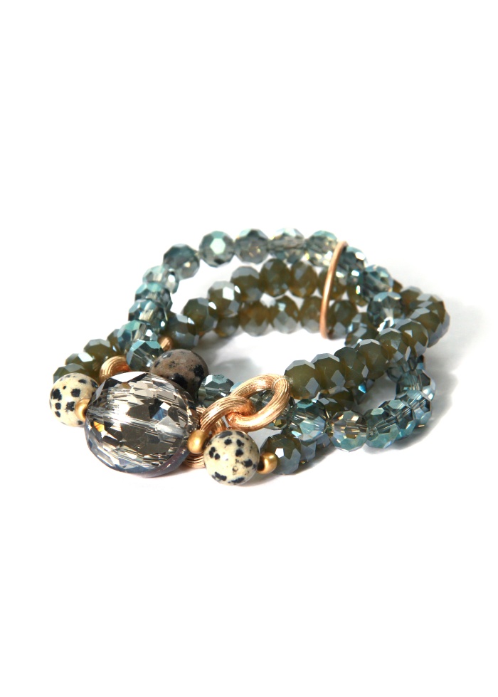 Envy | Green Bead Bracelet