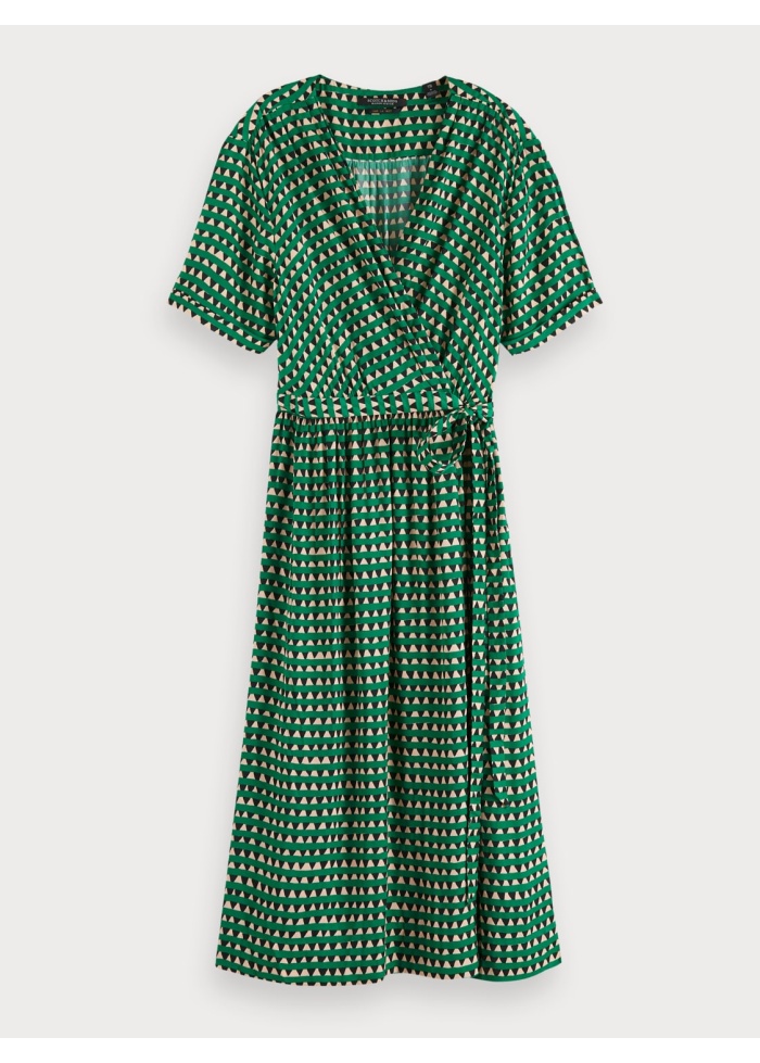 Maison Scotch | Printed Wrap Dress
