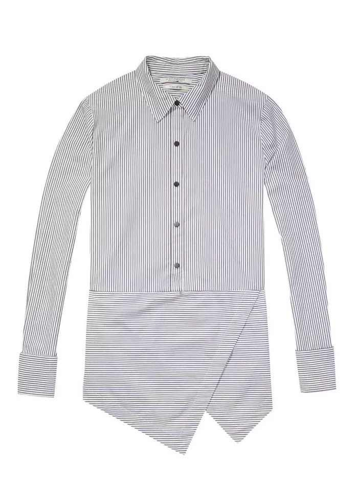 Maison Scotch | Angled Hem Shirt