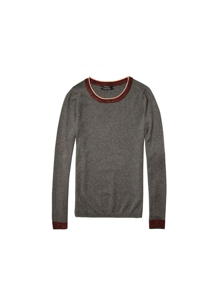 Maison Scotch | Lurex Trim Jumper