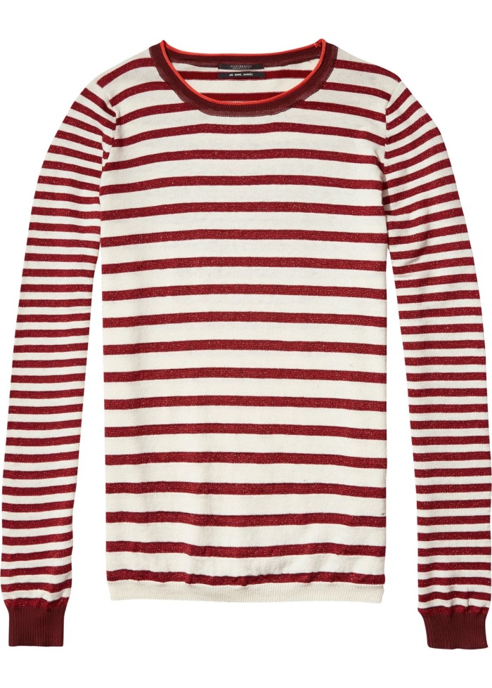 Maison Scotch | Lurex Trim Jumper