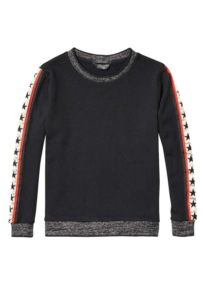 Maison Scotch | Embroidered Star Sweater