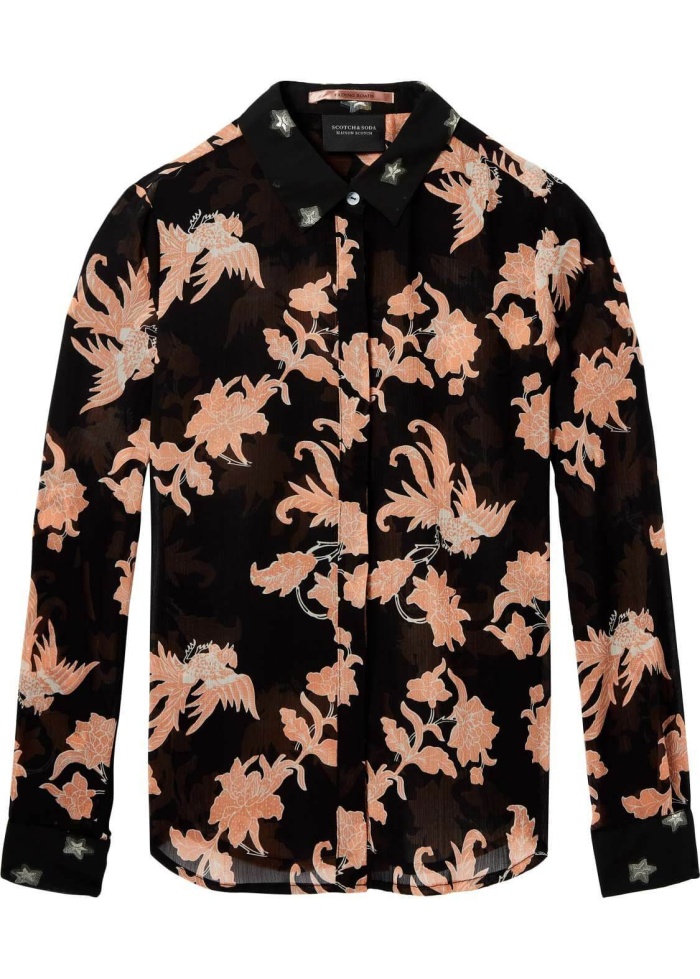 Maison Scotch | Print Blouse