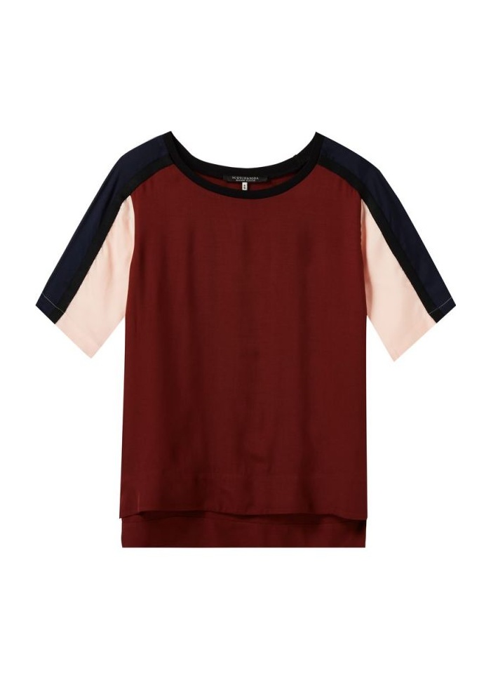 Maison Scotch | Colour Block Top