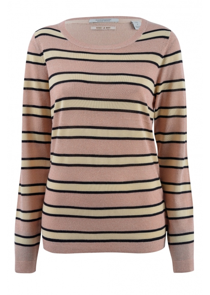 Maison Scotch | Stripe Lurex Jumper