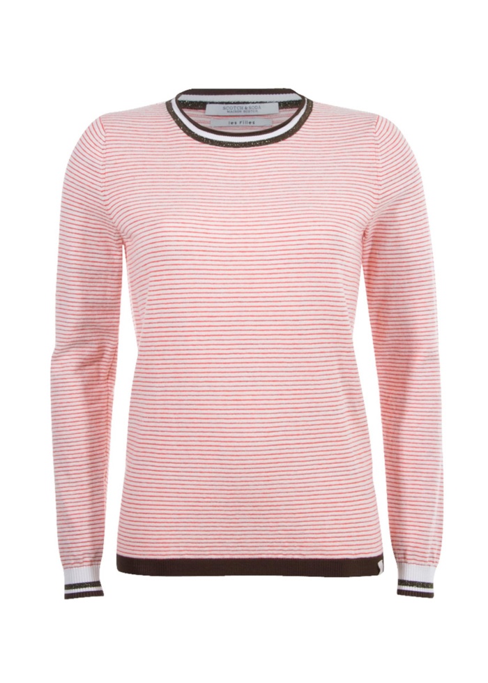 Maison Scotch | Lurex Trim Jumper