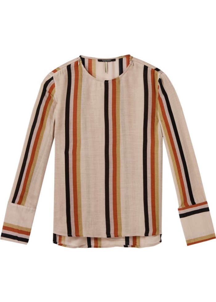 Maison Scotch | Zip Neck Blouse