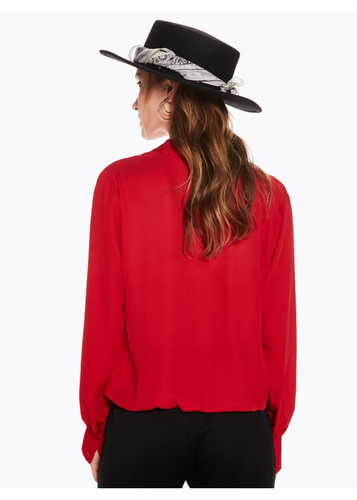 Maison Scotch | Draped V-Neck Top