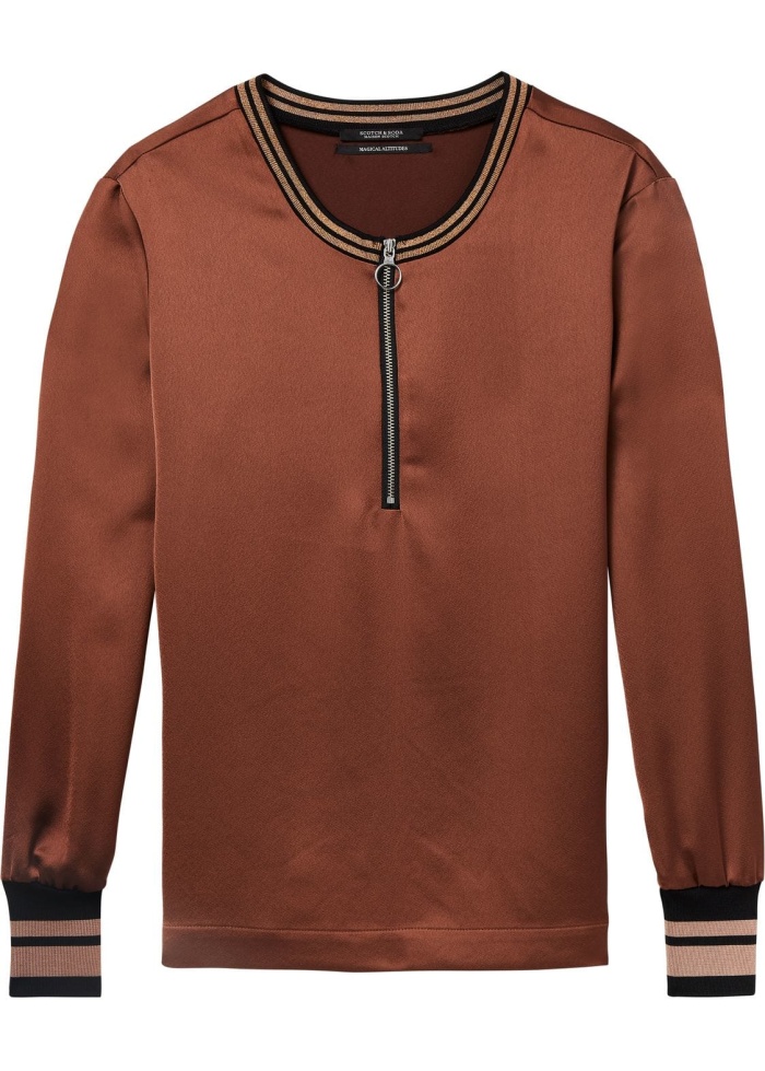 Maison Scotch | Zip-Up Top