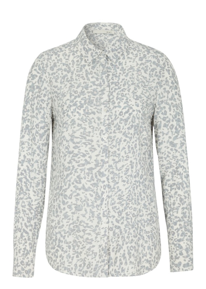 Oui | Leopard Blouse