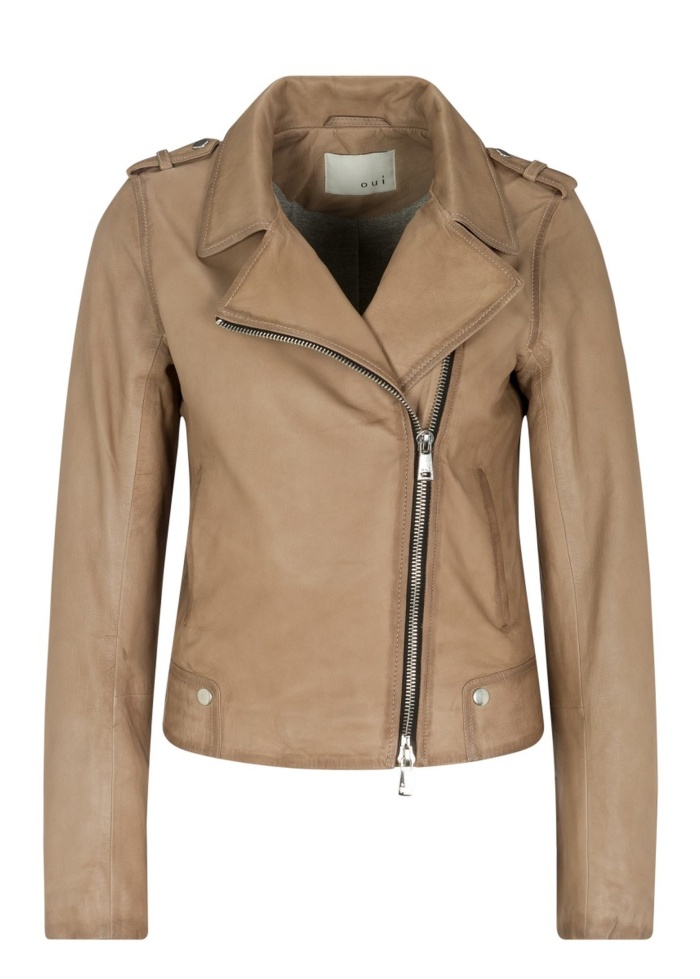 Oui | Leather Jacket