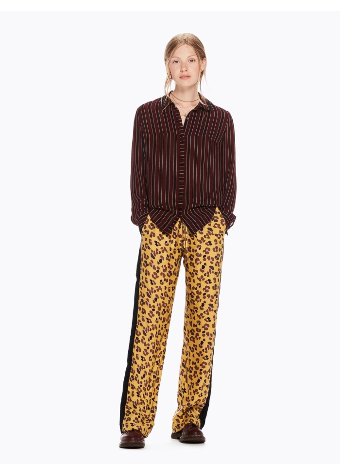 Maison Scotch | Draped Striped Shirt