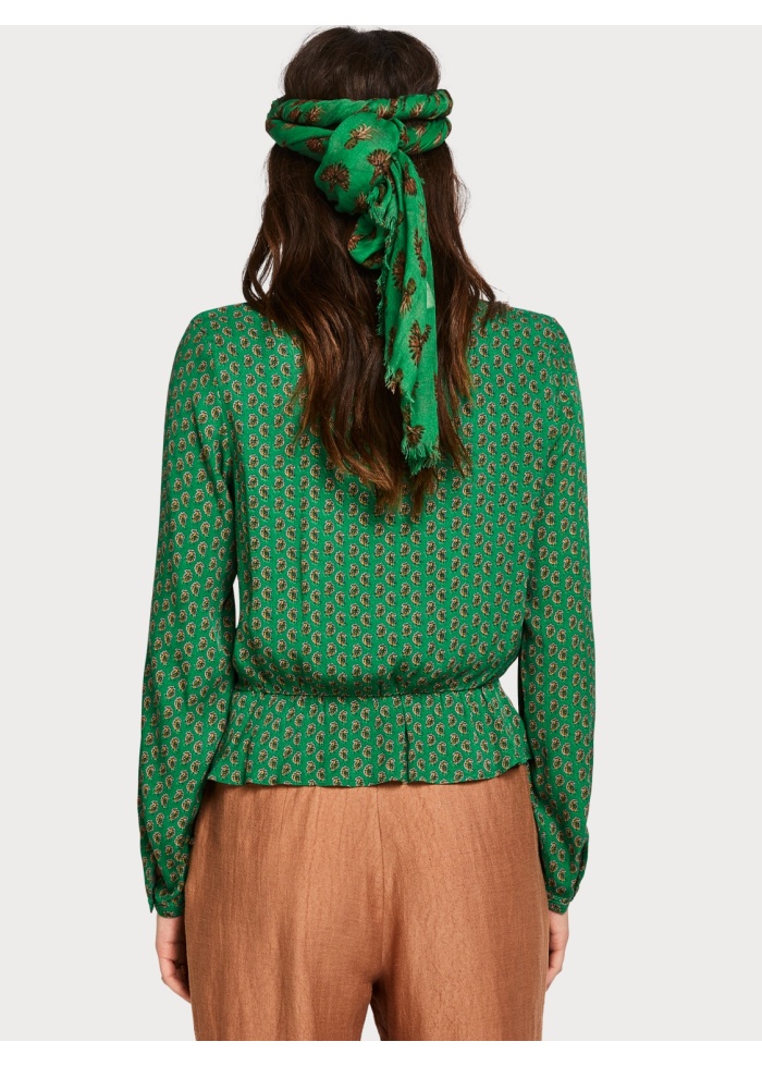 Maison Scotch | Tie-Front Blouse